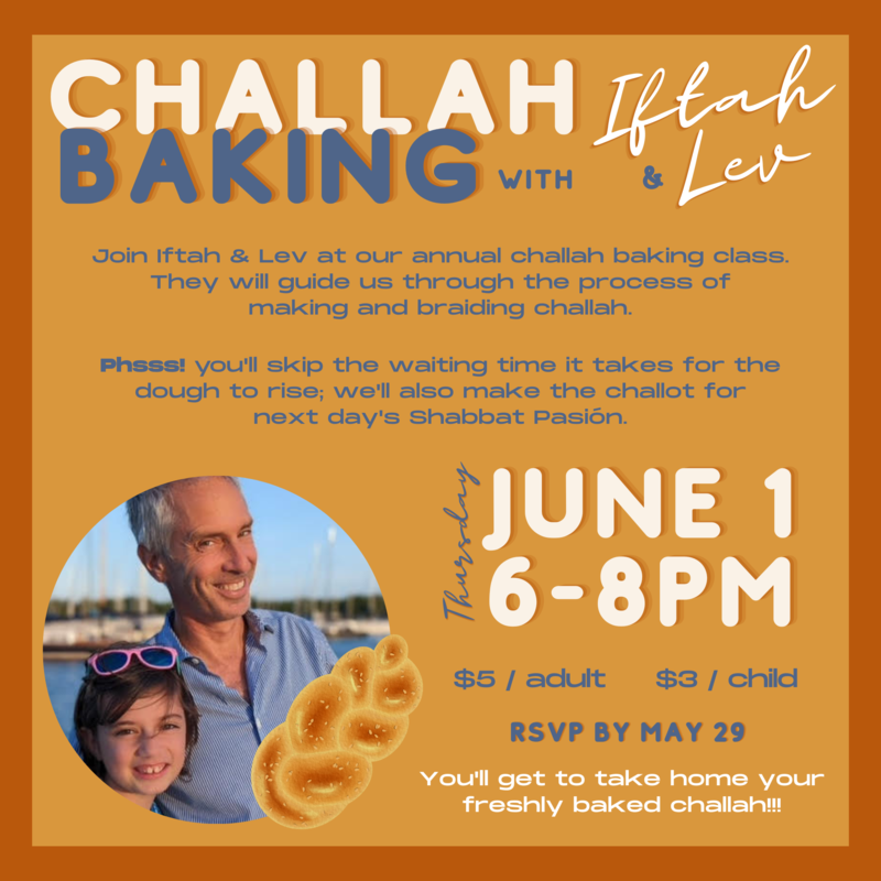 Banner Image for Challah Baking with Iftah & Lev