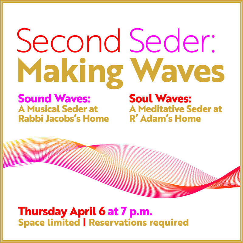 Banner Image for Second Seder: Making Waves